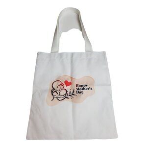 Mother's Day Shopping Tote Bag Mother & Child